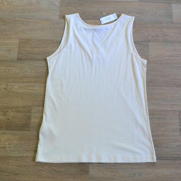 NWT Banana Republic Crochet Macrame Cream Tank Size Small Women - Picture 7 of 7